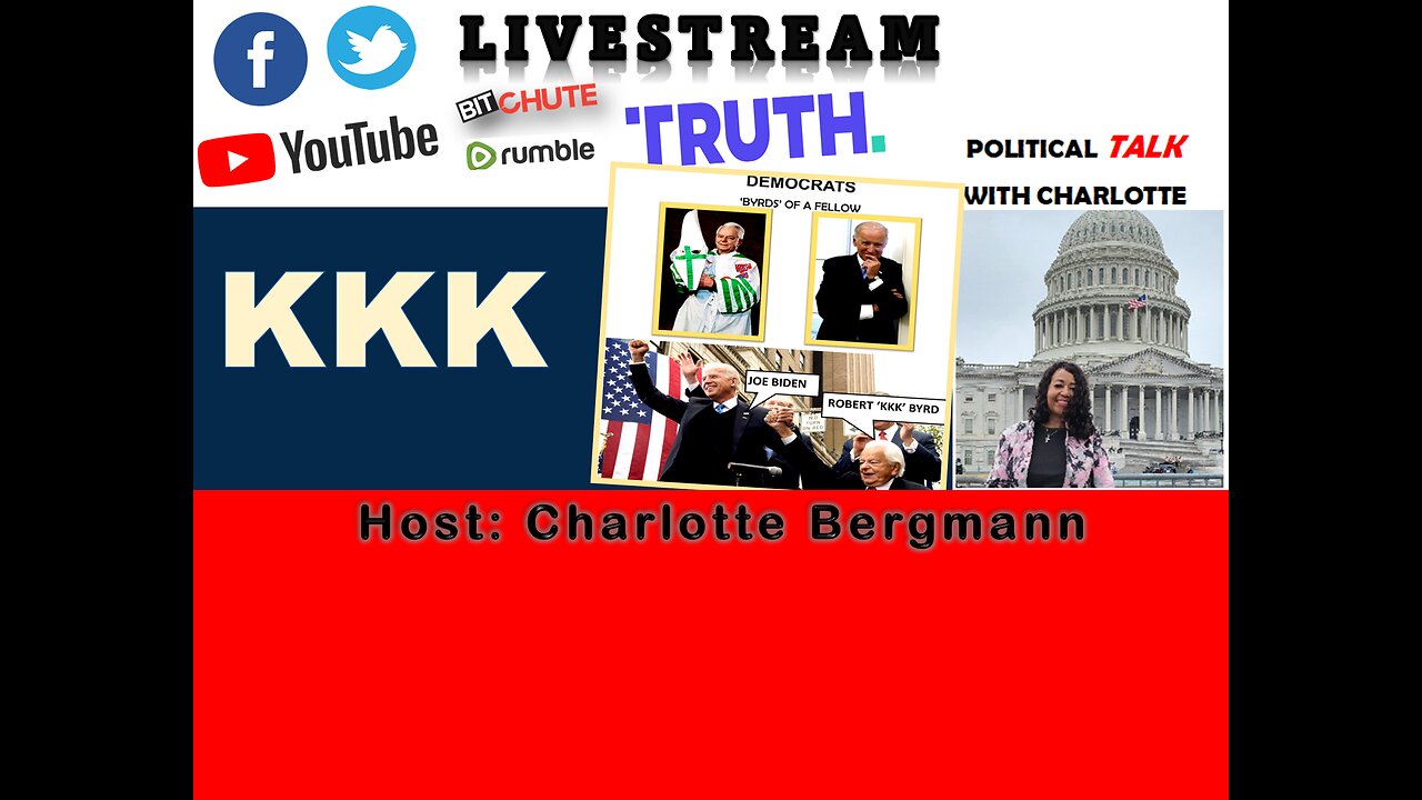 JOIN POLITICAL TALK WITH CHARLOTTE - KKK IN THE WHITEHOUSE