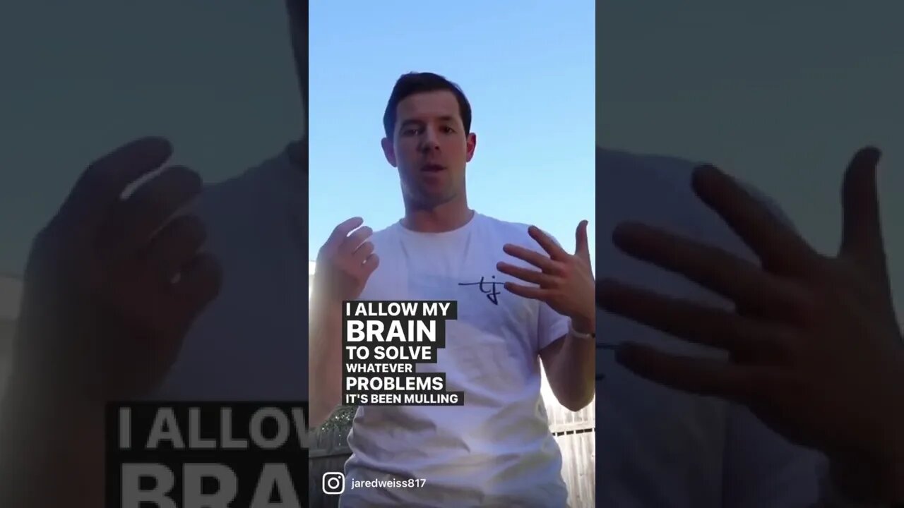 MAJOR TIP for REDUCING STRESS and IMPROVING PRODUCTIVITY
