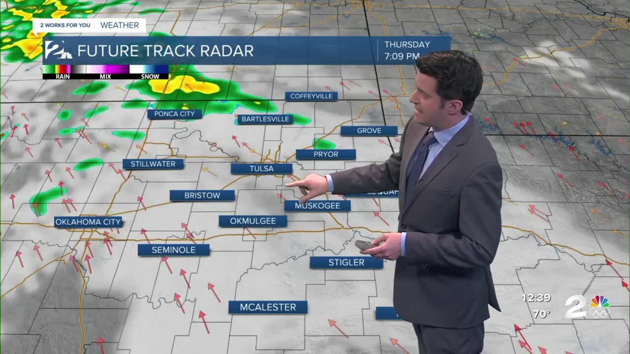 Thursday Noon Weathercast