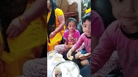 morning tea party with Anshu #viral #food #brackfast #shorts #short