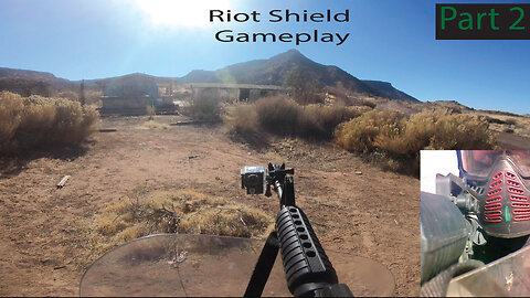 Airsoft Riot Shield part 2