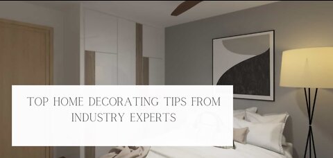 Top Home Decorating Tips from Industry Experts