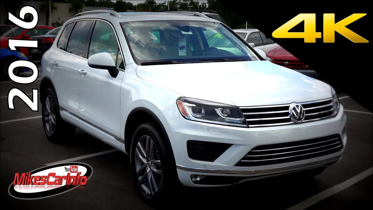 2016 Volkswagen Touareg TDI Lux - Ultimate In-Depth Look in 4K