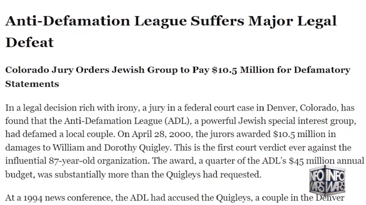 The👉ADL👀Propaganda🤬Machine💥🔥😎