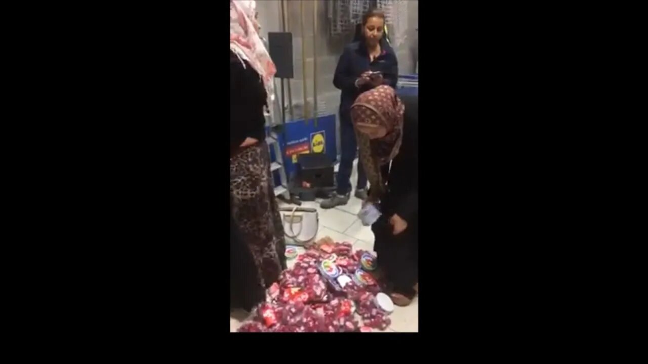 Ladendiebe beim Lidl in Frankreich erwischt!