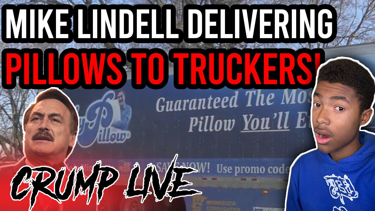 Mike Lindell Delivering MyPillows to TRUCKERS!