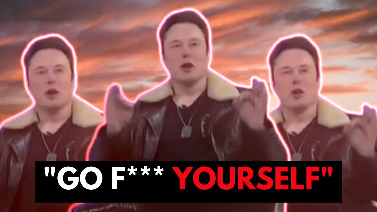 "GO F*** YOURSELF" - Our Thoughts on Elon Musk's BOSS Move