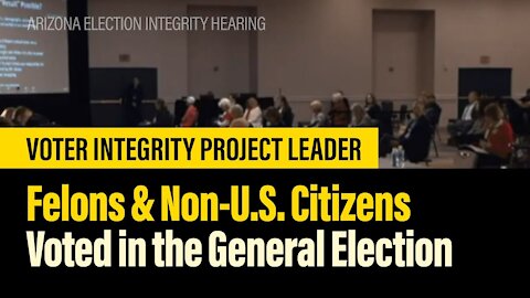 Voter Integrity Project Leader Explains How Felons & Non-U.S. Citizens Voted in the General Election