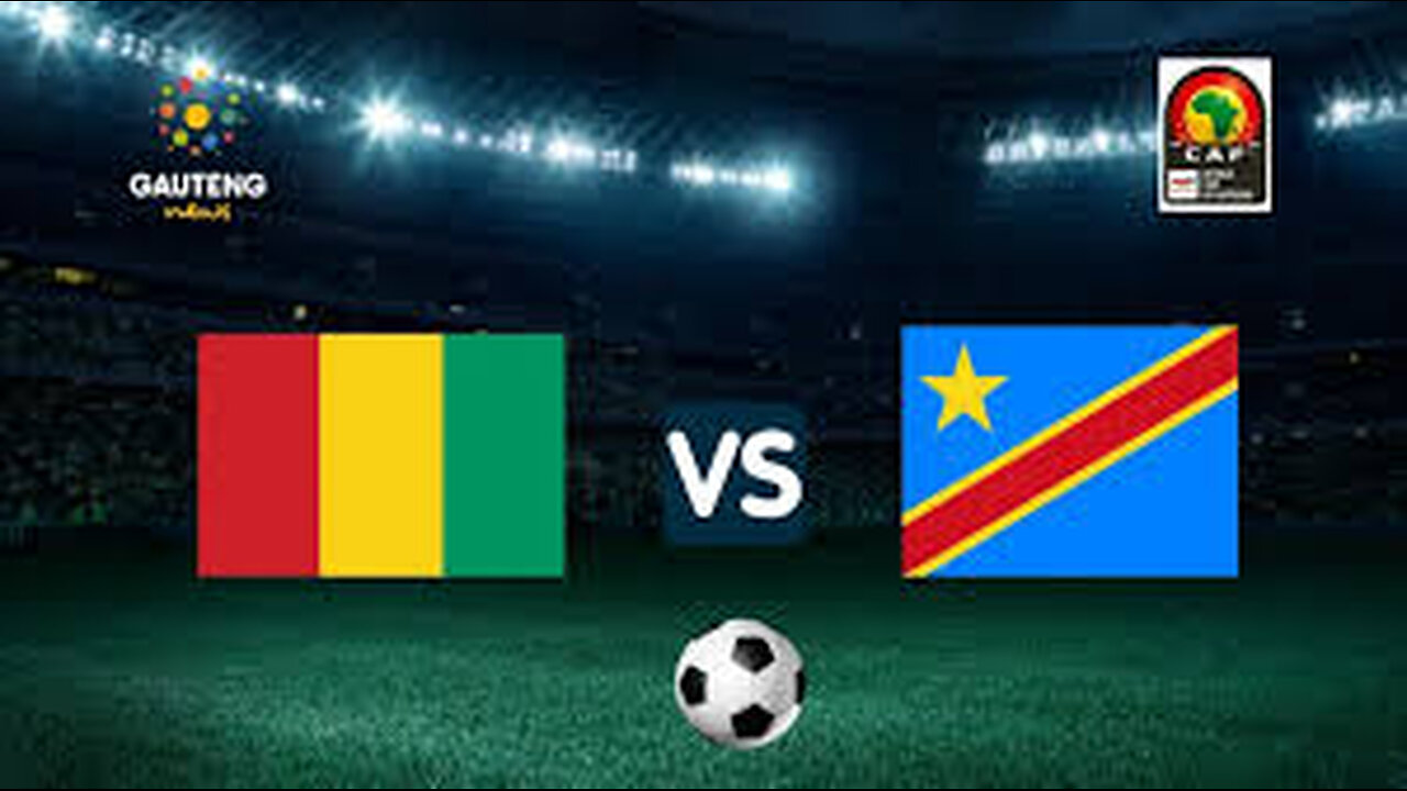 #LIVE: GUINEA VS DR CONGO