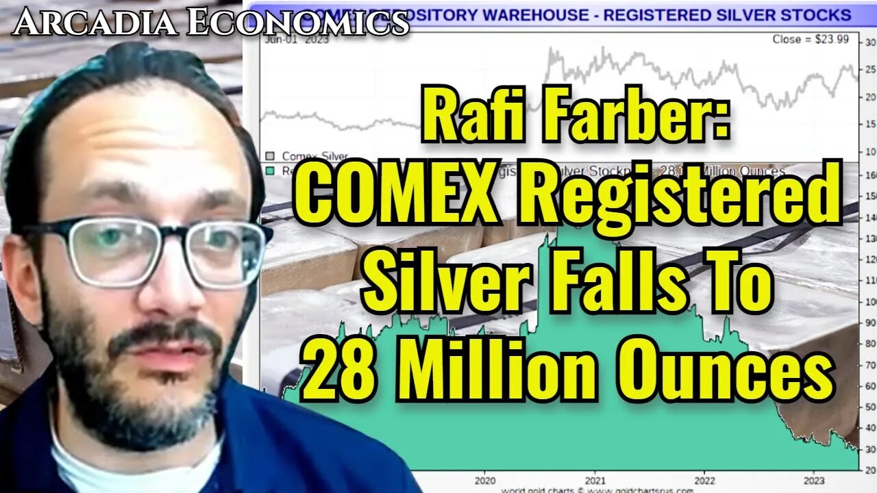 Rafi Farber: COMEX Registered Silver Falls To 28 Million Ounces