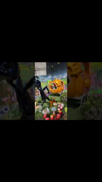 유리섬 호박마차 개미