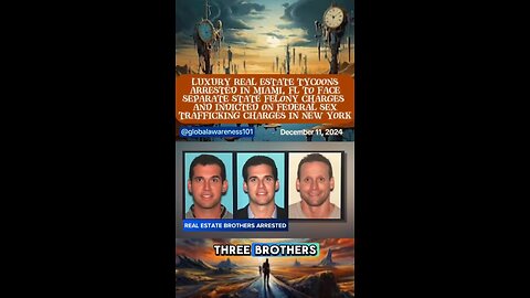 Luxury Real Estate Tycoons indicted in NY for sex trafficking and in FL