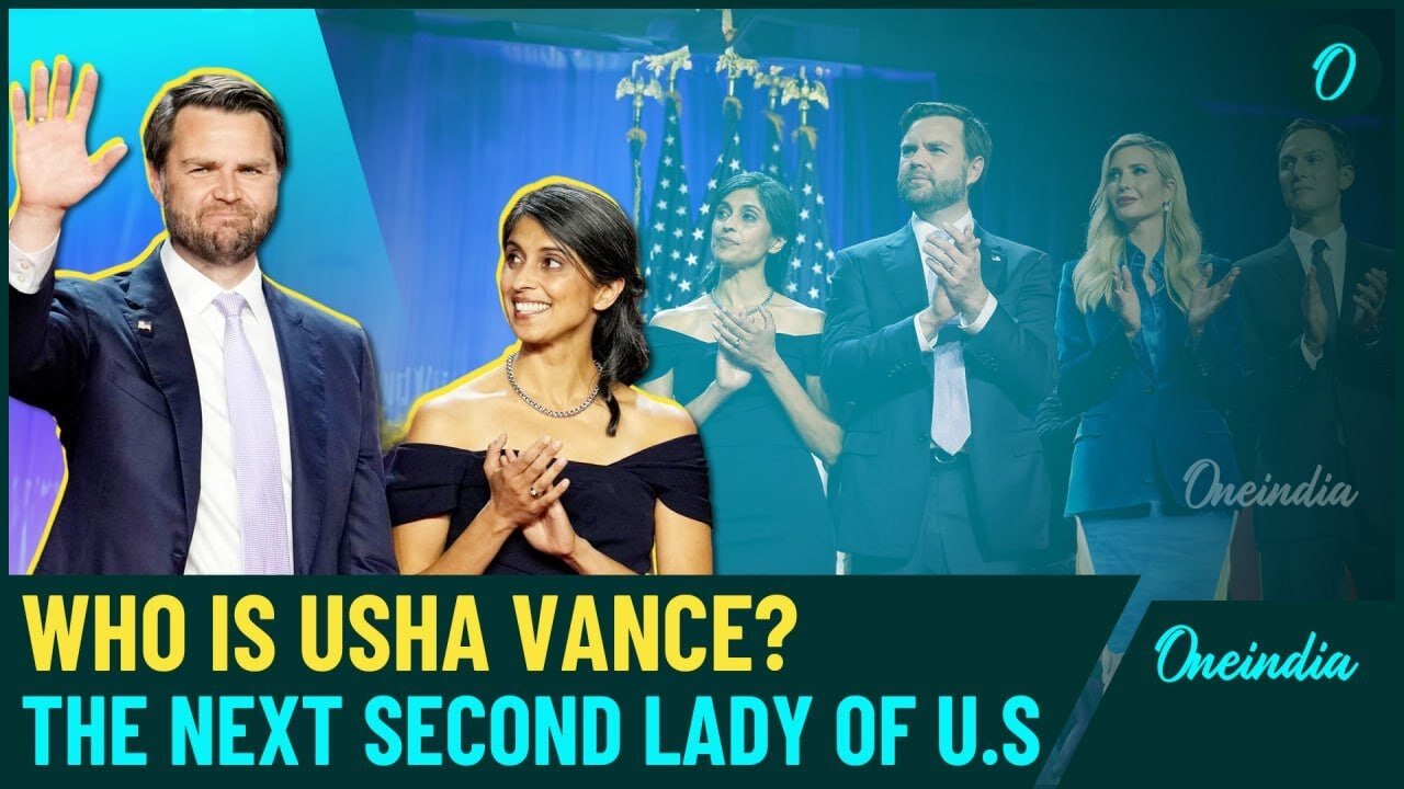 Who is Usha Vance? New U.S Vice-President JD Vance's Indian-Origin Wife to Become Second Lady