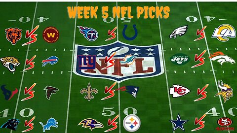 NFL Week 5 Picks & Predictions | NFL Pick'Em