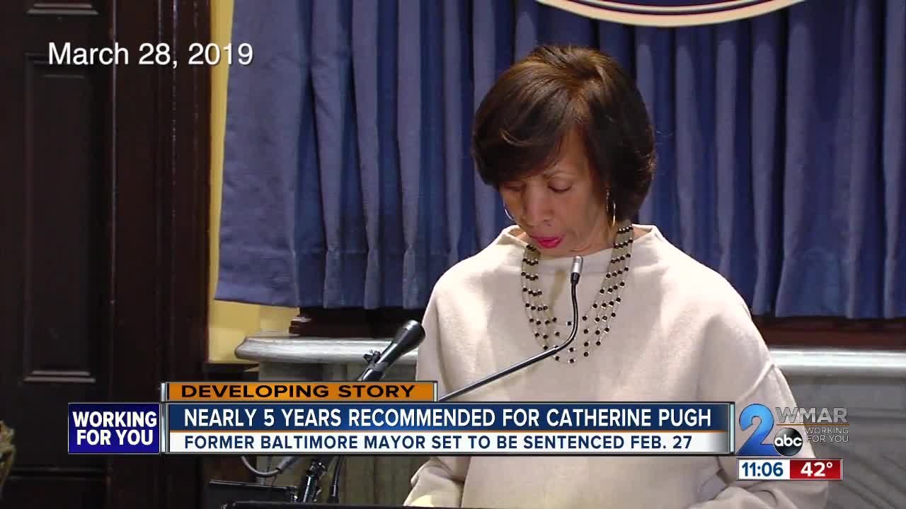 Feds recommend nearly five years in jail for Pugh