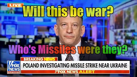 2 missiles enter Poland who did they belong too