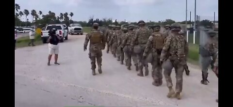 Texas National Guard Standoff against Border Patrol Agents