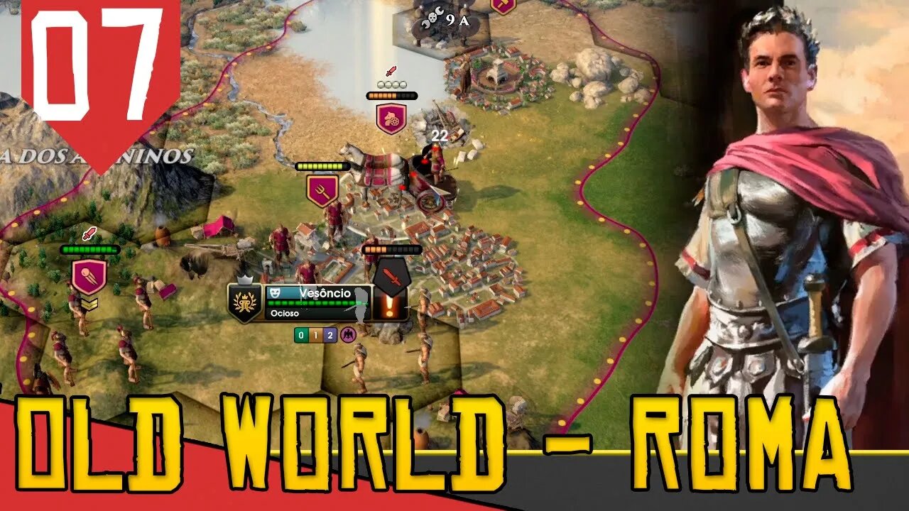 Rebelião dos ESCRAVOS - Old World Roma #07 [Gameplay PT-BR]