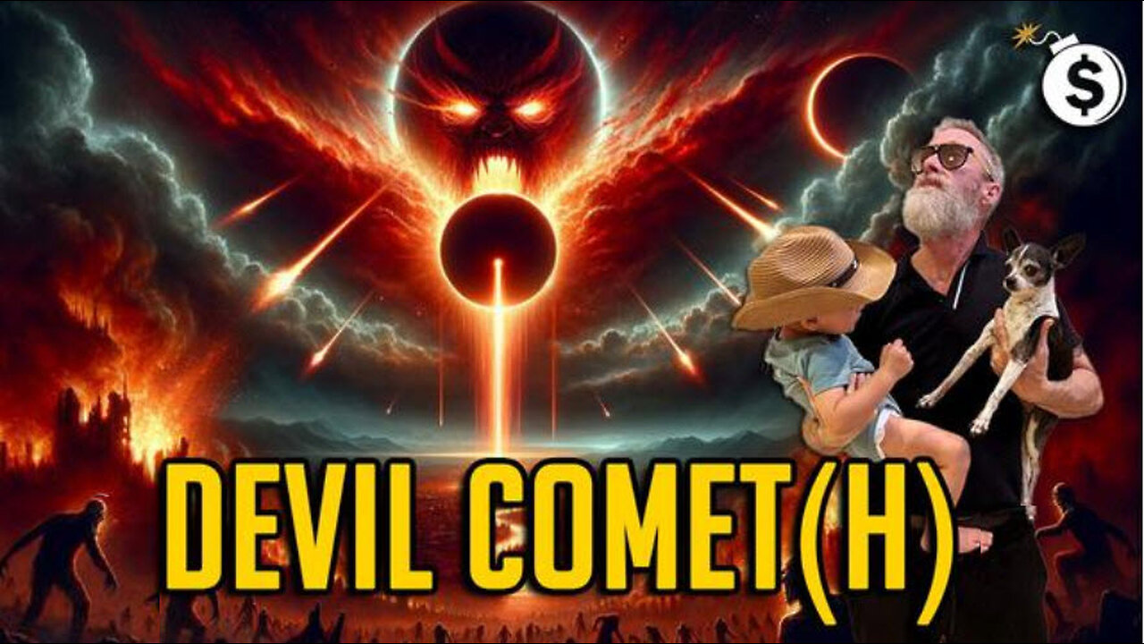 Lunar and Solar Eclipse, Devil's Comet, Jew World Takeover and Israhell Fulfilling Prophecy to Bring