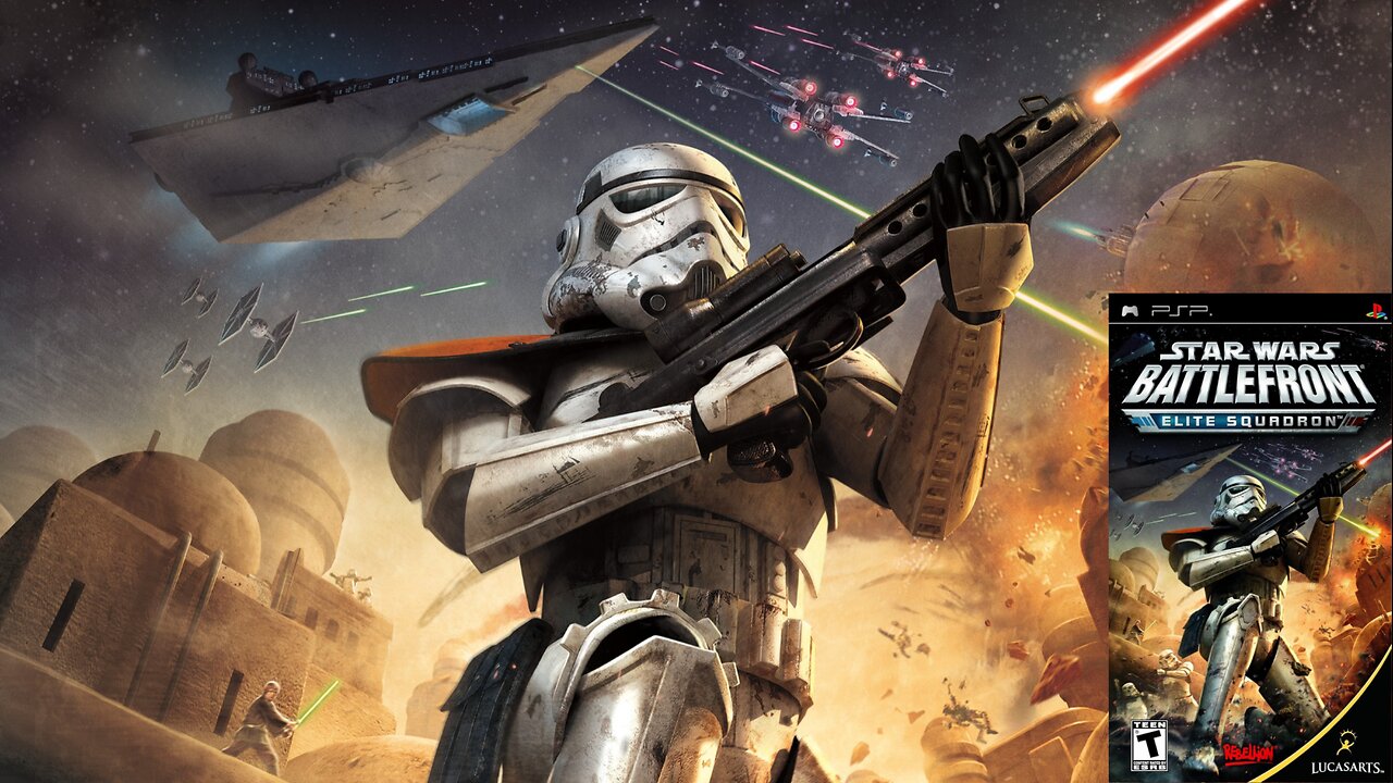Star Wars Battlefront Elite Squadron (PSP) Tutorial - Tatooine (EP1)