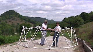 Geodesic Dome Kit - 16 Foot diameter 2v Geodesic Dome Kit for Sale