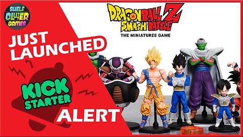 🚀️ Dragon Ball Z - Smash Battle: The Miniatures Game | Kickstarter Board Game Details & Alert