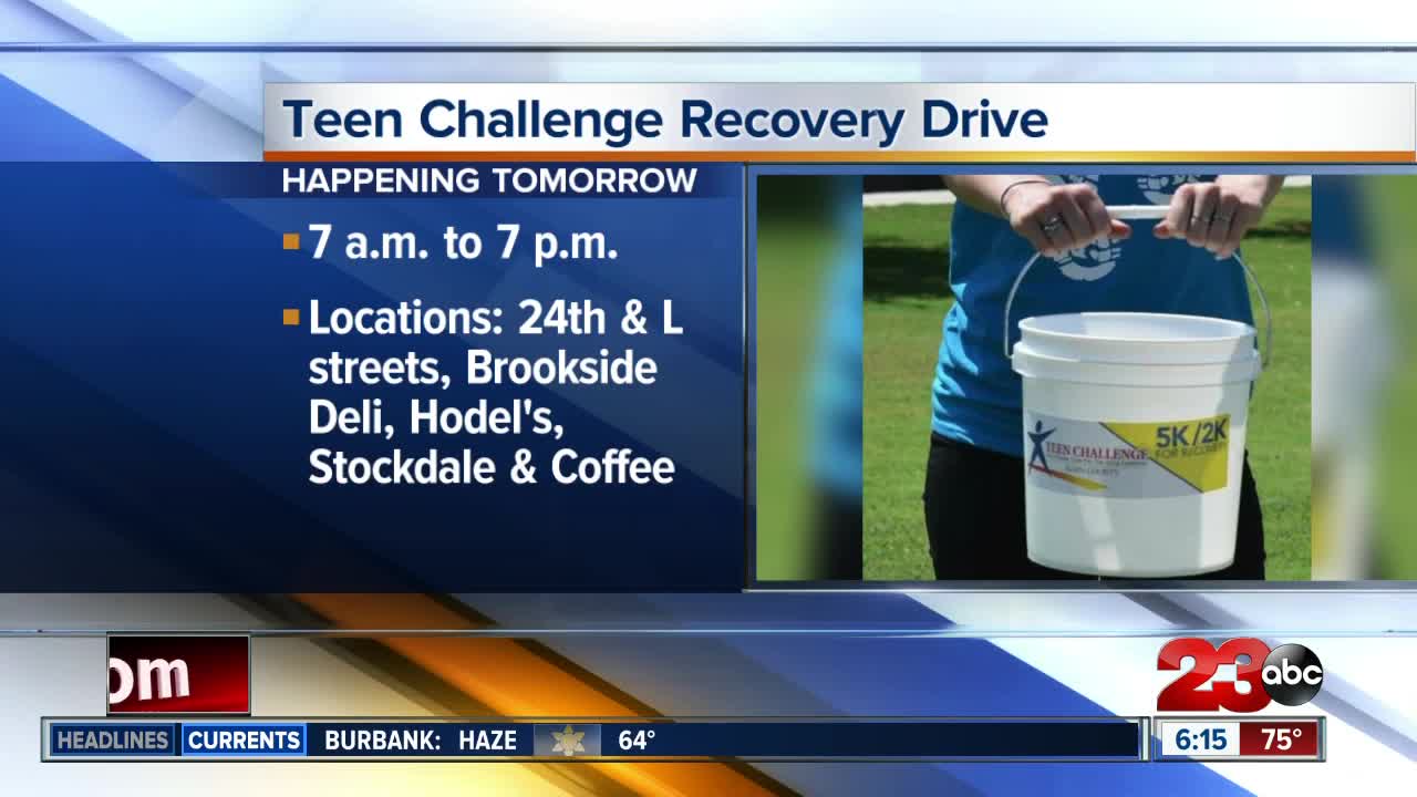 Teen Challenge Recovery Drive