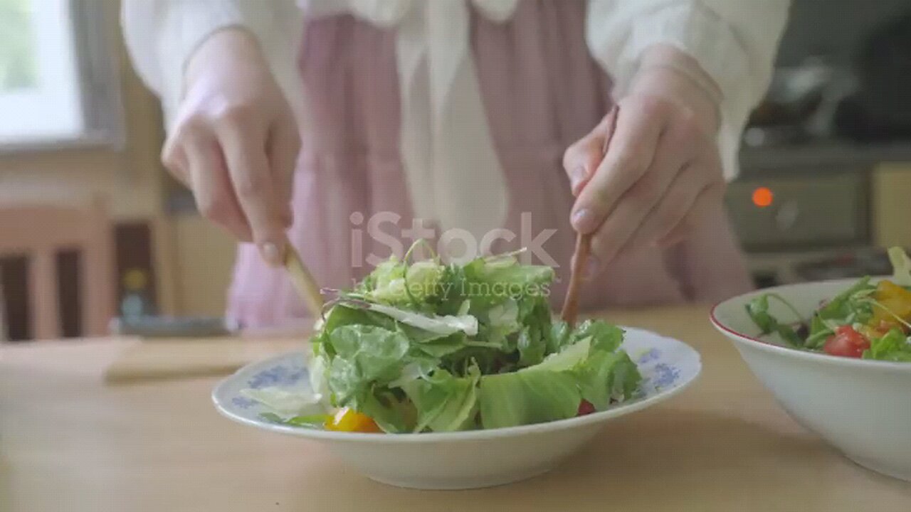 Salad is an excellent thing that is useful for health