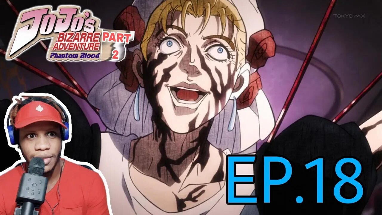 JoJo's Bizarre Adventure Phontom Blood Part 2 ep 18 Reaction
