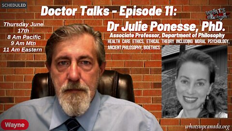 Doctor Talks #11: Dr Julie Ponesse, PhD. Department of Philosophy