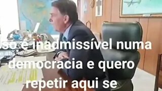 Bolsonaro diz que a hora de Alexandre de Moraes vai chegar