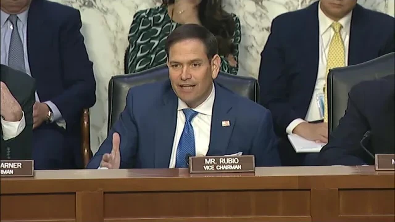 Vice Chairman Rubio Questions CIA Director Burns on Biolab Security