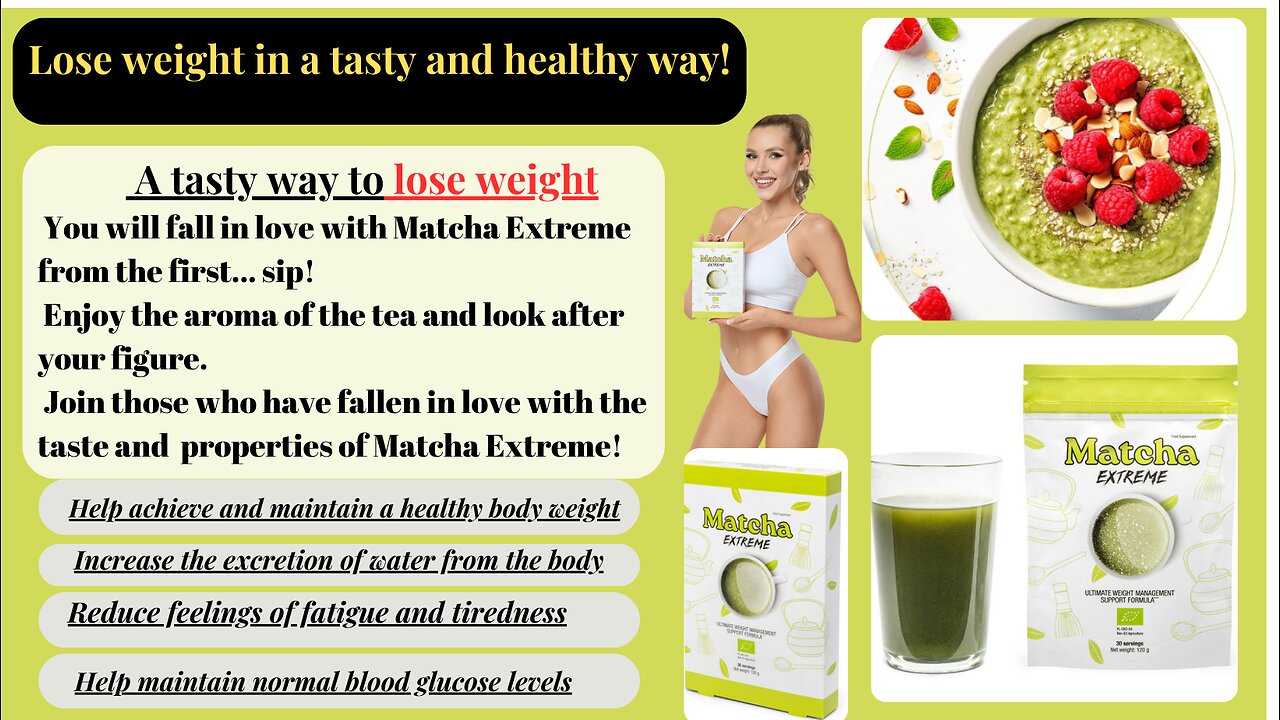 Lose weight in a tasty and healthy way!