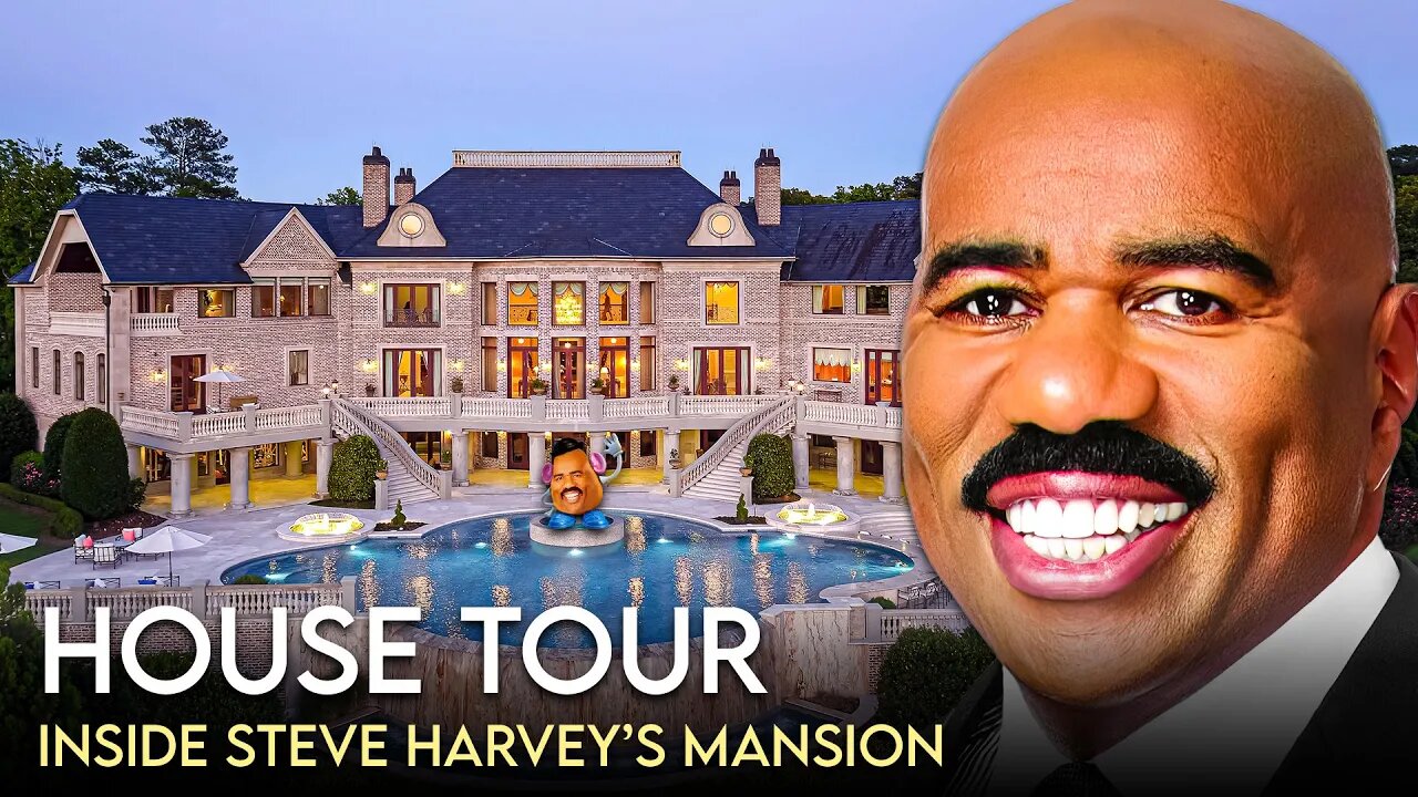 Steve Harvey | House Tour | New $15 Million Atlanta Mansion