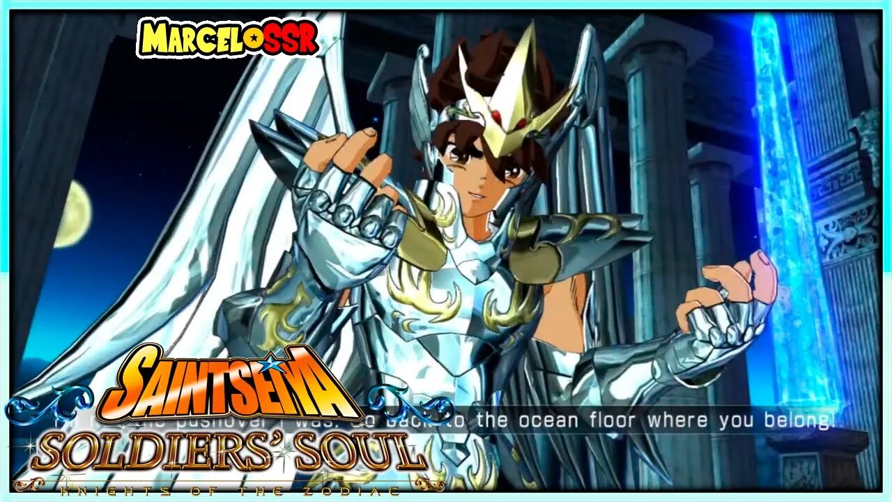 Seiya Armadura Divina Vs. Sorento de Sirene - Saint Seiya: Soldiers' Soul