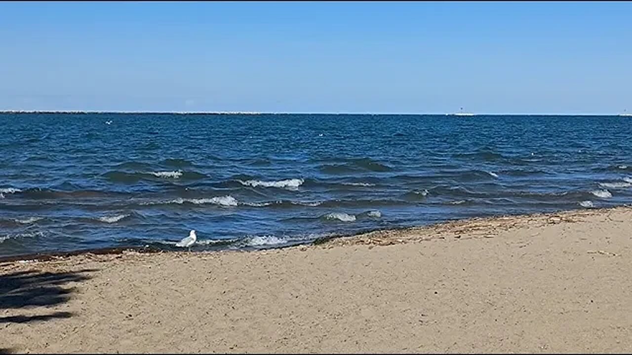 Lake Erie at Fairport Harbor, Ohio ~ September 20, 2023