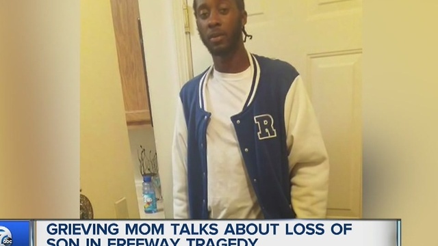 Grieving mom talks about losing son in freeway tragedy