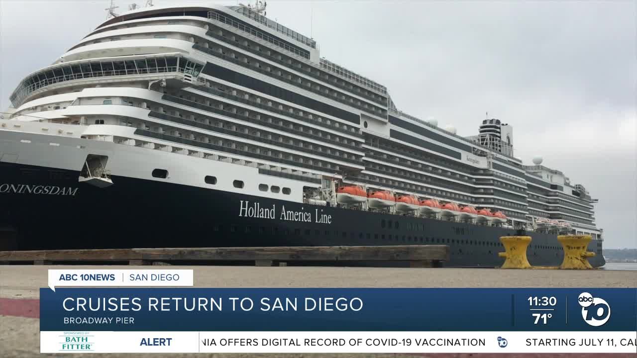 Cruises set to return to San Diego