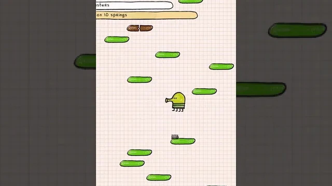 doodle jump 28 sec 10000 #shorts