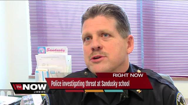 Police investigating a threatening hoax at a school in Sandusky