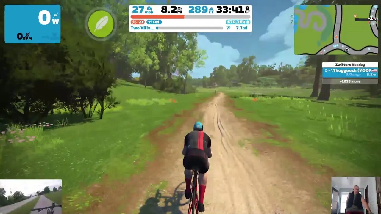 Zwift - Two Village Loop in Makuri Islands