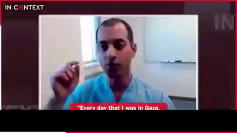 Feroze Sidhwa, an American surgeon who volunteered in Gaza says everyday saw a child shot in da head