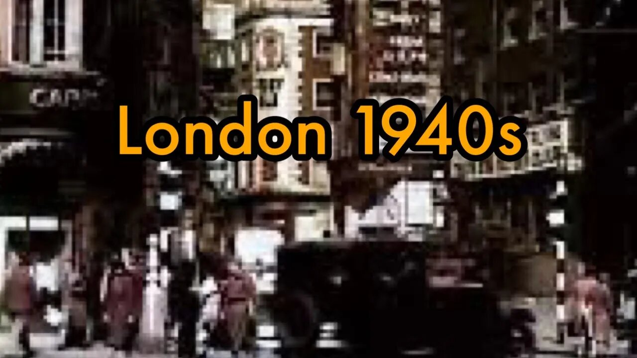 1940s London in Color | The Windmill Theater