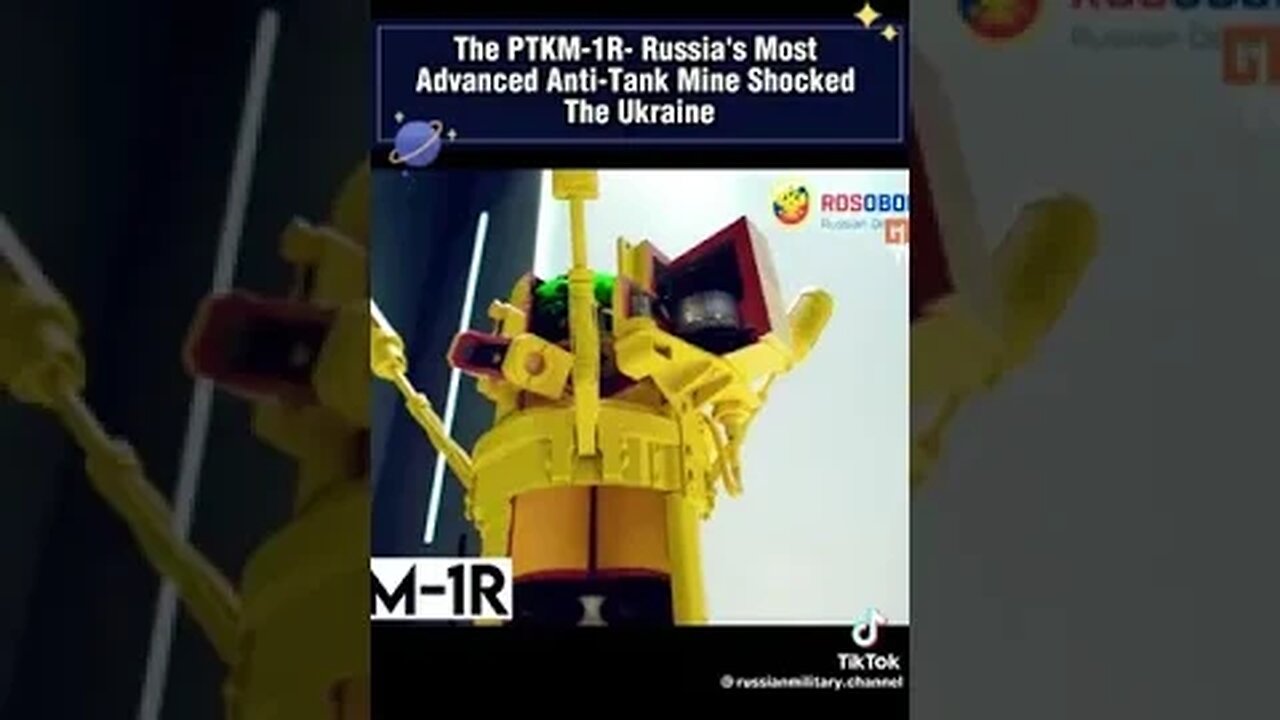 Russian PTKM-1R Advance Anti Tank Mine