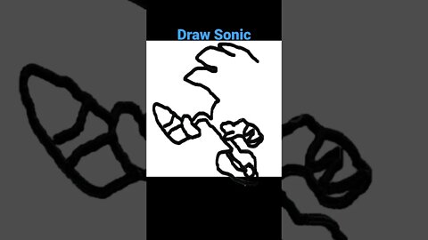 Draw Sonic Easily #sonicfrontiers #sonic #sonicthehedgehog