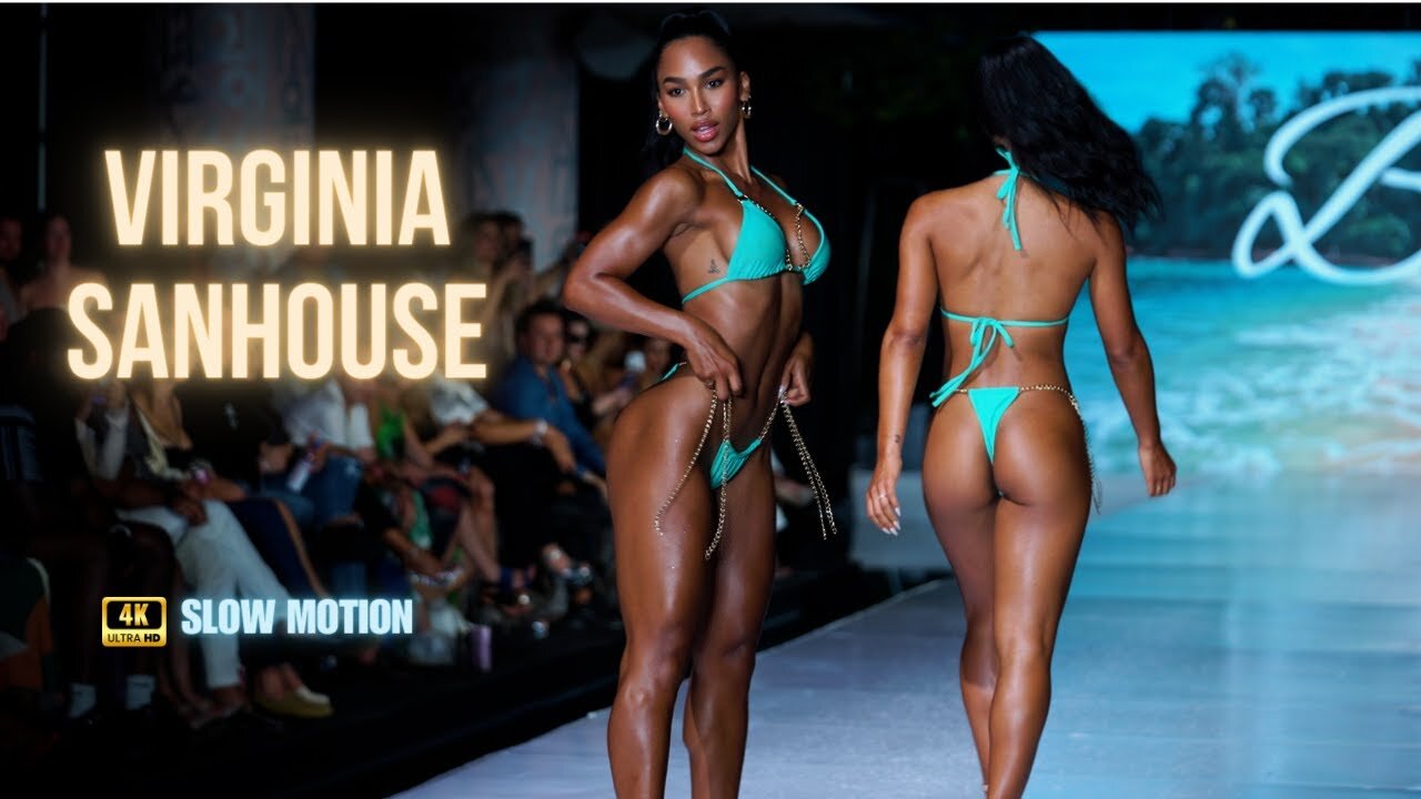 Virginia Sanhouse in Slow Motion / Miami Swim Week 2024