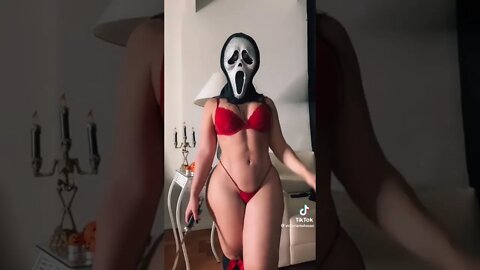 Bikini costume 😈#bikini #hot #cosplay #halloween #tiktok #shorts #trendingshorts