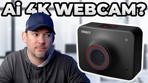 Ai in a 4K WEBCAM? - Osbot 4k Webcam Review