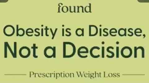 The Removal of Personal Responsibility About Obesity For Pharma Profits