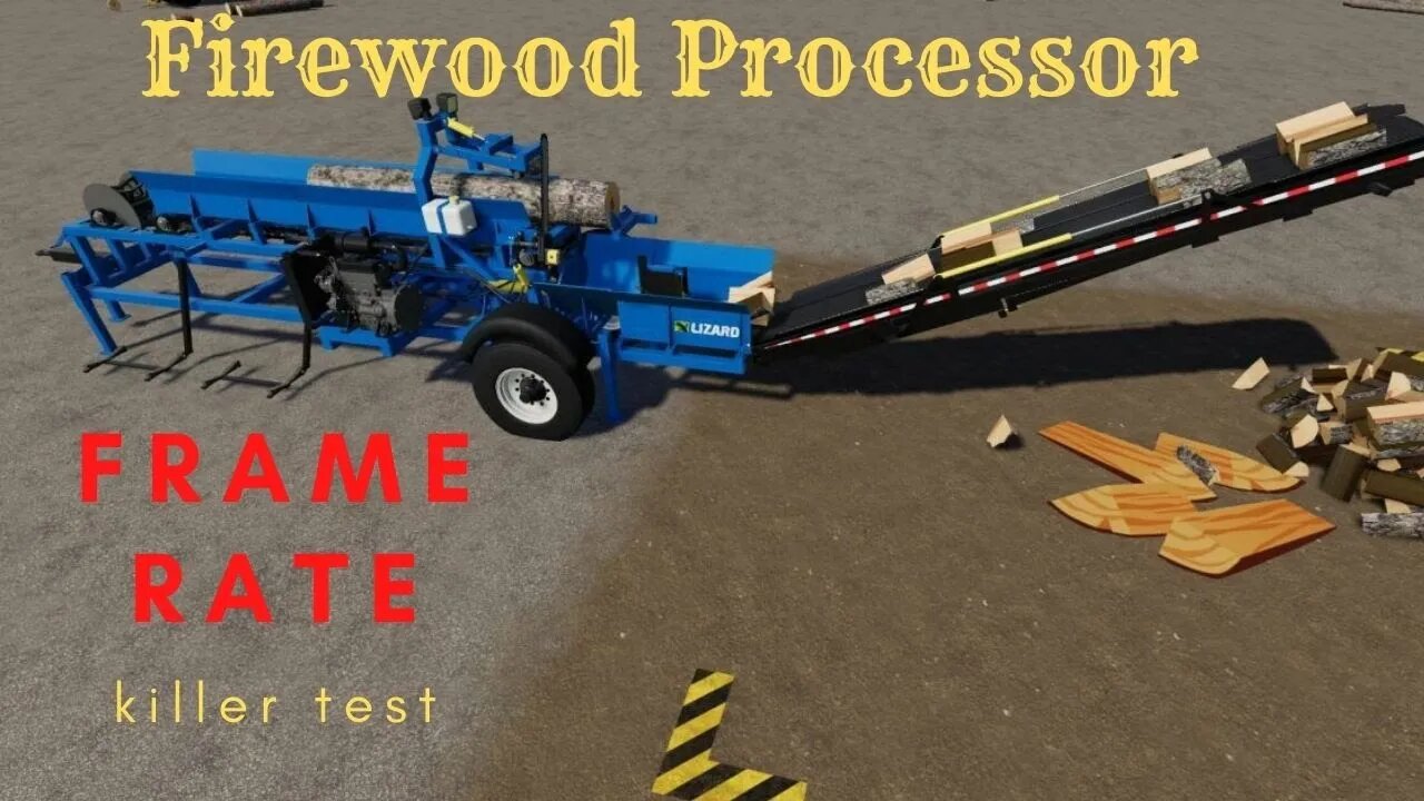 FS22 | First look | Firewood Processor